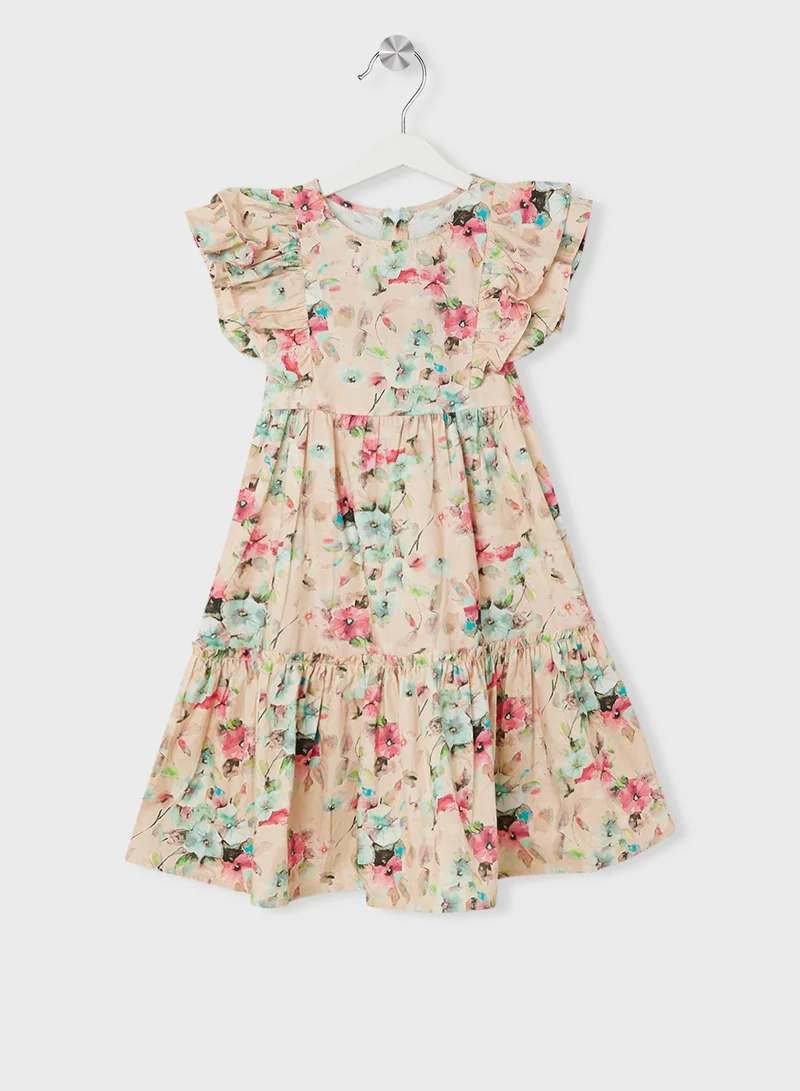 ريبلز مع نمشي GIRLS CASUAL DRESS