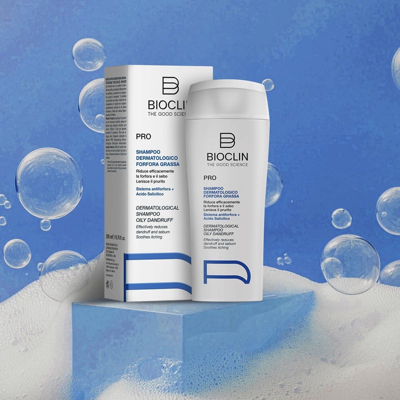 Bioclin - Pro Dermatological Shampoo for Oily Dandruff 200 ml - 989022975 - Image 1