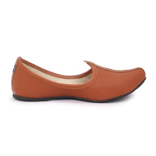 superminis Boys Ethnic Jutti Slip On Mojari Comfortable Lightweight Casual Kids (5-5.5 Y, Brown) - Image 3