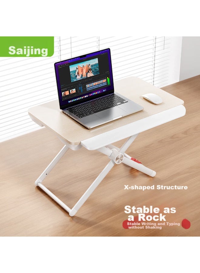 Xgear Height Adjustable Computer Desk, Standing Desk, Laptop Pneumatic Lift Adjustable Stand Tr3 - Image 3