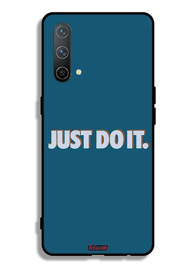 Tolwak - OnePlus Nord CE 5G Protective Case Cover Just Do It - Image 1