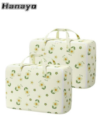 2 Pcs Storage Bags Dust Proof Foldable Closet Organizers Storage Containers with Handle Storage Containers for Bedding Comforters(Beige) - pzsku/ZDDE01820AFF12DF00BE7Z/45/1742794015/4459f338-b28f-45f3-9d10-38e4f494fe62