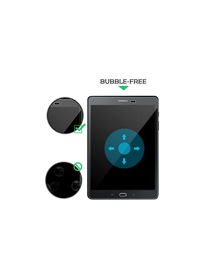 PROMASS Tab S2 9.7 Screen Protector, Premium HD Clear 9H 2.5D Ultra Thin Front Cover Premium Tempered Glass Protective Flim for Samsung Galaxy Tab S2 9.7 SM-T815/SM-T810 - Image 5