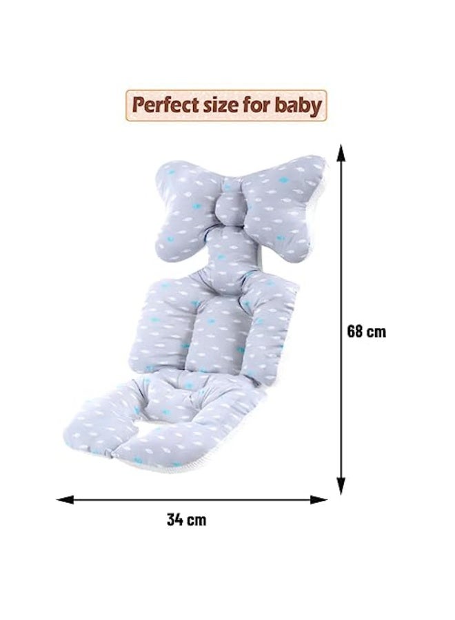 UNITRIP Baby Car Seat Cushion for Stroller and Car Seat, Baby Stroller High Car Chair Seat Liner Mat, Universal Padding Liner Child Car Safety Seat Cushion - Image 2