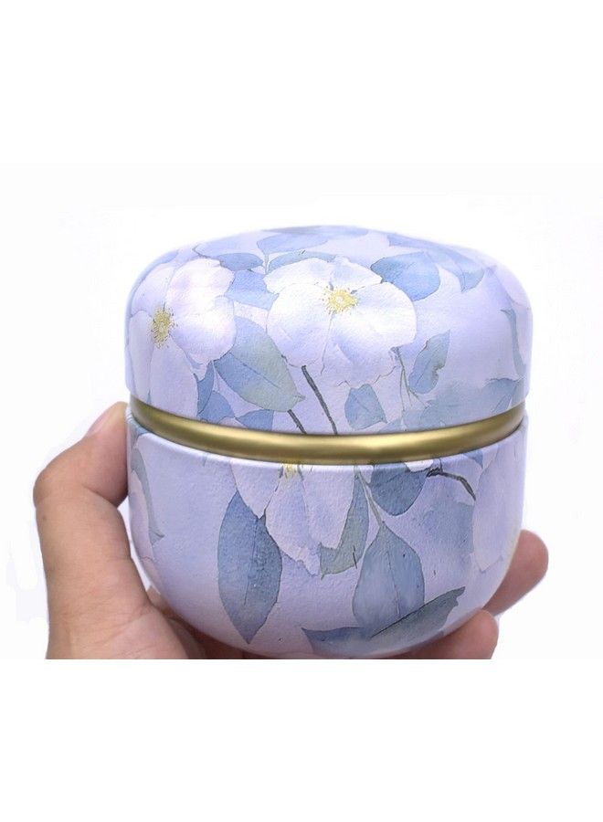 Topwon Powder Case With Powder Puff For Body Powder Container Dusting Powder Case For Baby&Mom (Purple Jasmine) - Image 4