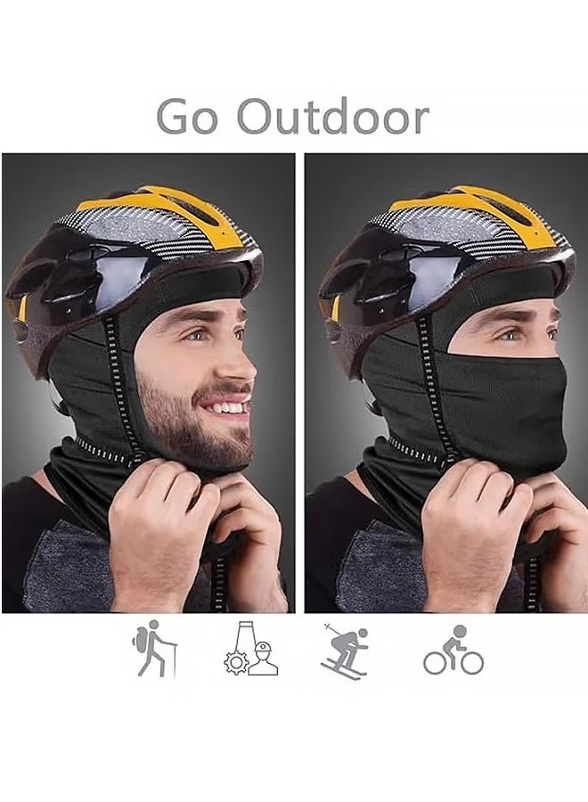 MXN 2 Pcs Face Mask ,Windproof Full Face Mask, Breathable Full Face Mask for Skiing,Motorcycle face cover Cooling Neck Gaiter UV Protector Mask for Men/Women - Image 5