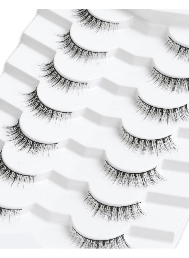 اونلي اول رموش طبيعية رموش ناعمة مظهر طبيعي رموش صناعية رموش متوهجة طبيعية رموش صناعية رموش ناعمة رقيق 7 أزواج رموش قصيرة Hf50 - Image 5