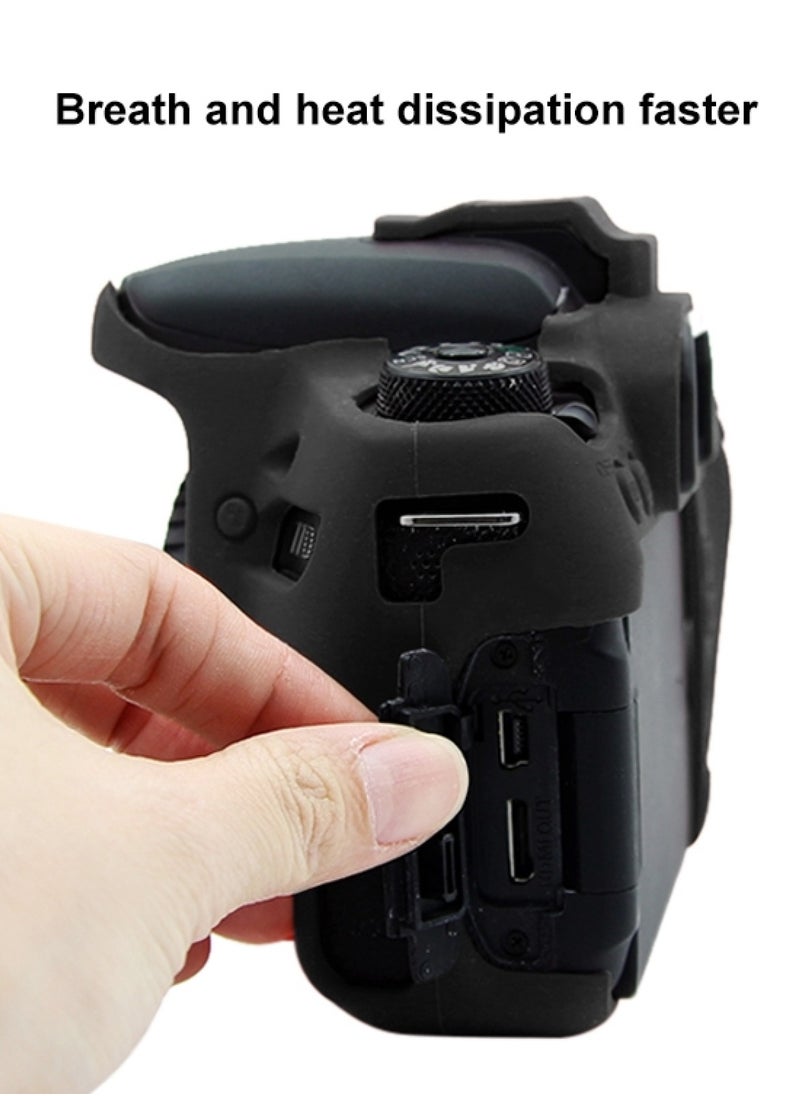 PULUZ PULUZ Soft Silicone Protective Case for Canon EOS 77D  - Image 5