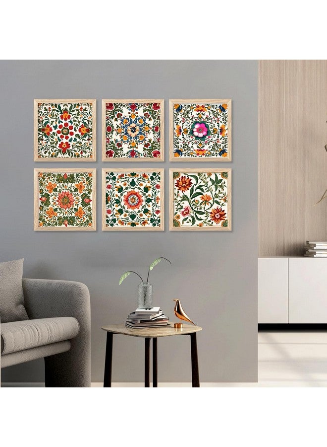 kotart Premium Digital Madhubani Art Paintings with Frame for Home Decor - Traditional Indian Painting for Wall Decoration (10x10 inch, Painting 2) - Image 4