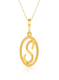 Malabar Gold and Diamonds 22k 916 Purity Gold Pendant for Women DZPN187SY  - Image 1