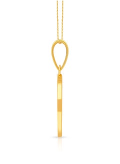 Malabar Gold and Diamonds 22k 916 Purity Gold Pendant for Women DZPN187SY  - Image 3