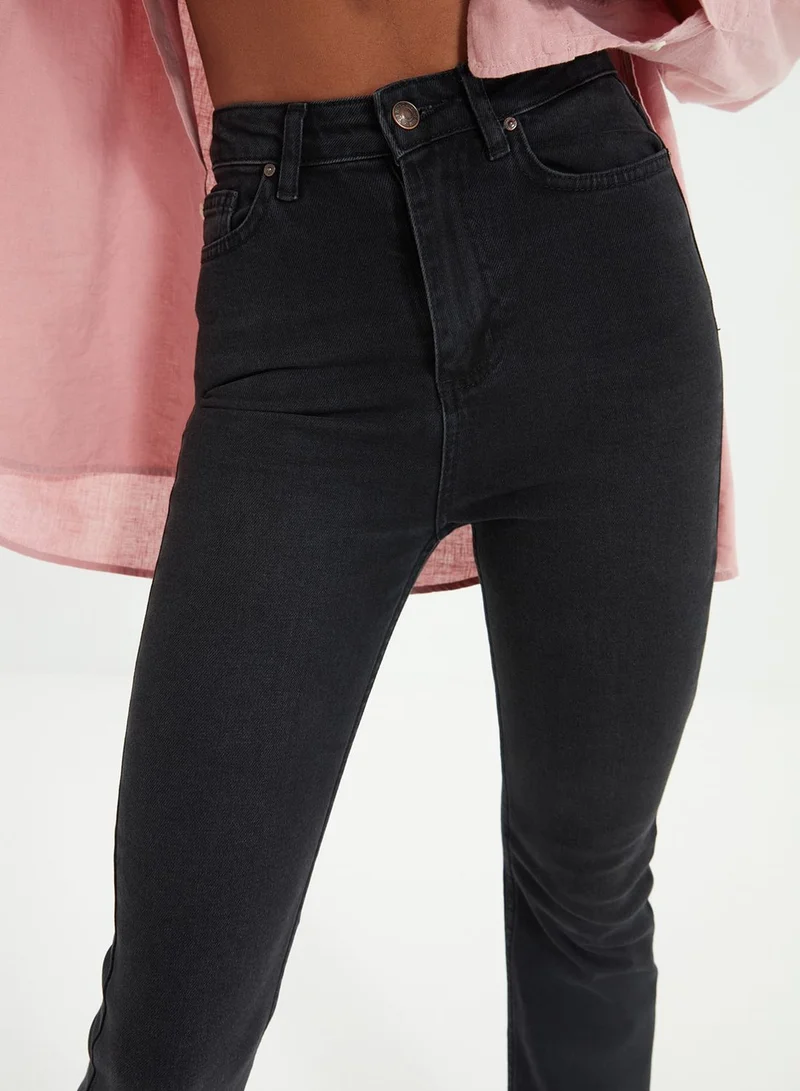 trendyol High Waist Flared Jeans