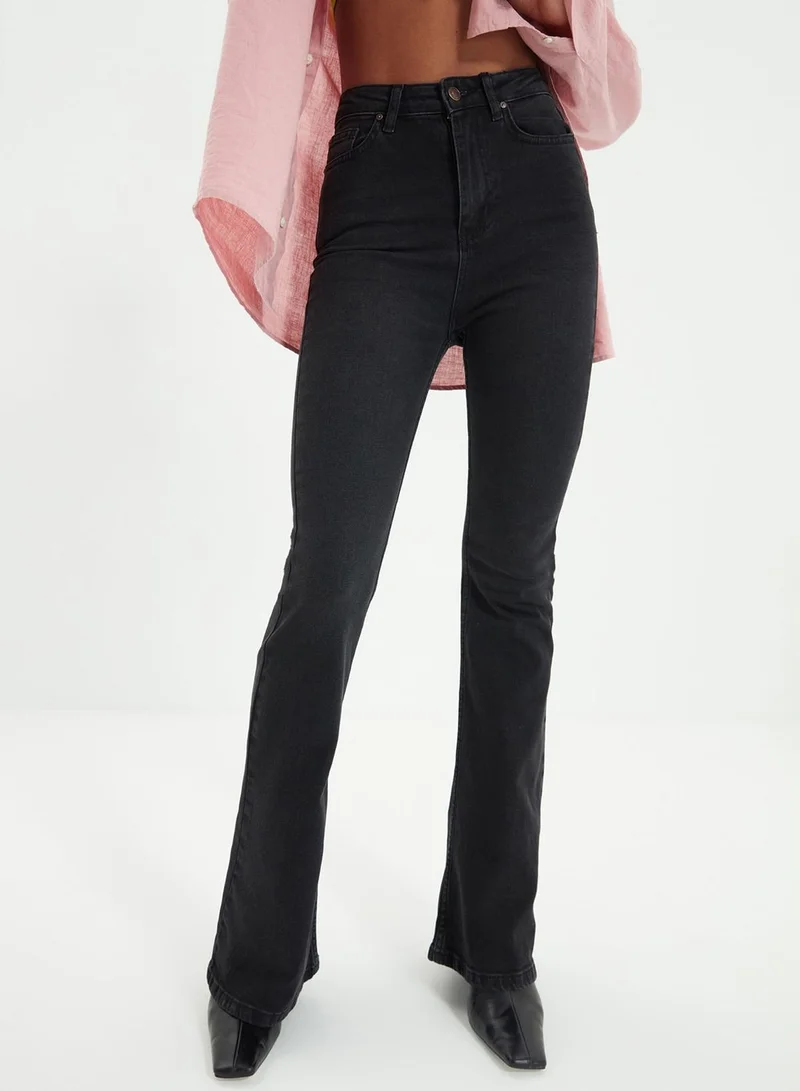 trendyol High Waist Flared Jeans