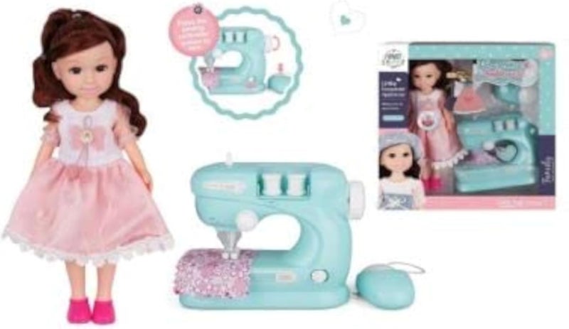 Glitter Doll with sewing sound and light