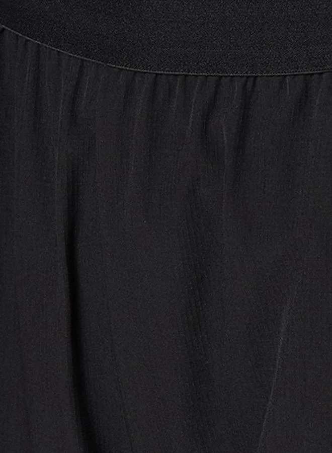 Splash Active BLACK Mid-Rise Track Pants with Pockets for Women | Best Price UAE