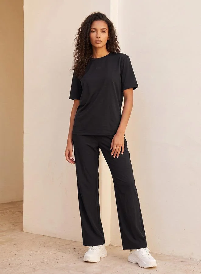 سبلاش اكتف Mid-Rise Track Pants with Pockets