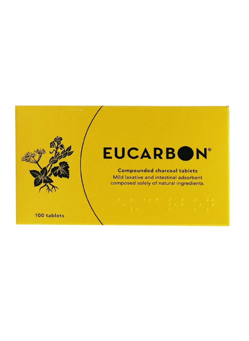 EUCARBON Compounded Charcoal Tablets 100'S 