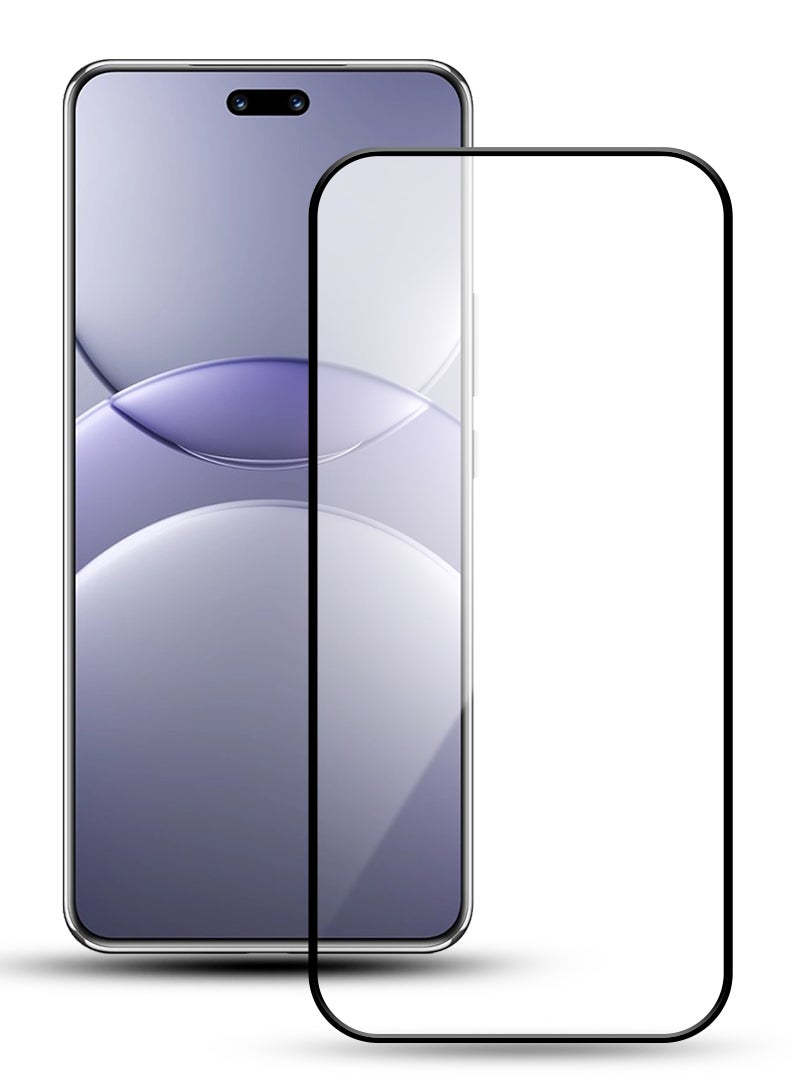 YJS Screen Protector For Huawei Nova 13 Pro 6.76 Inch 9H Hardness Tempered Glass Film, Bubble Free Easy Installation, Full Coverage, Anti Scratch And Touch Sensitive - Image 1