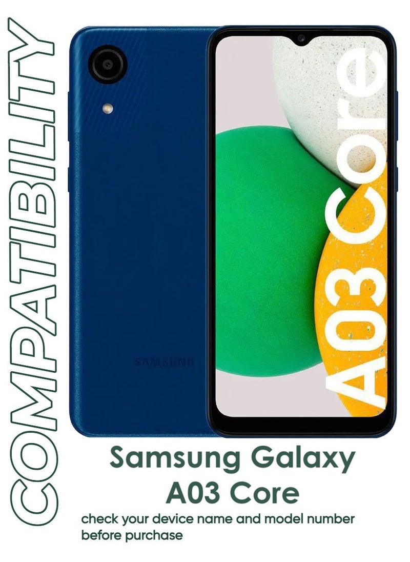 ACLIX Antistatic ESD Dustproof Premium Quality High Definition Tempered Glass Screen Protector Designed For Samsung Galaxy A03 Core - Image 3