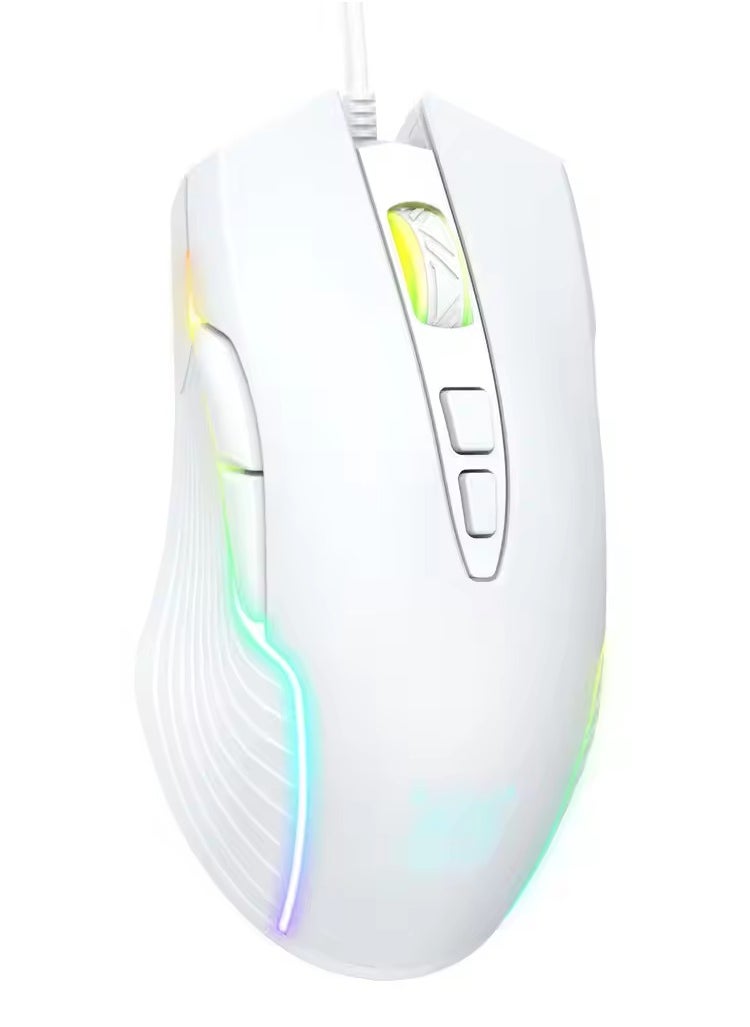 onikuma - CW905 Wired Gaming Mouse,RGB 6400 DPI LED Optical USB 7 Buttons  for Gamer Computer Laptop PC Desktop - Image 1