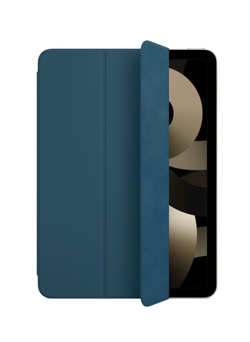 HEXABEX غطاء حماية ذكي قابل للطي لجهاز أبل آيباد إير 5 مقاس 10.9 بوصة باللون الأزرق - Image 2