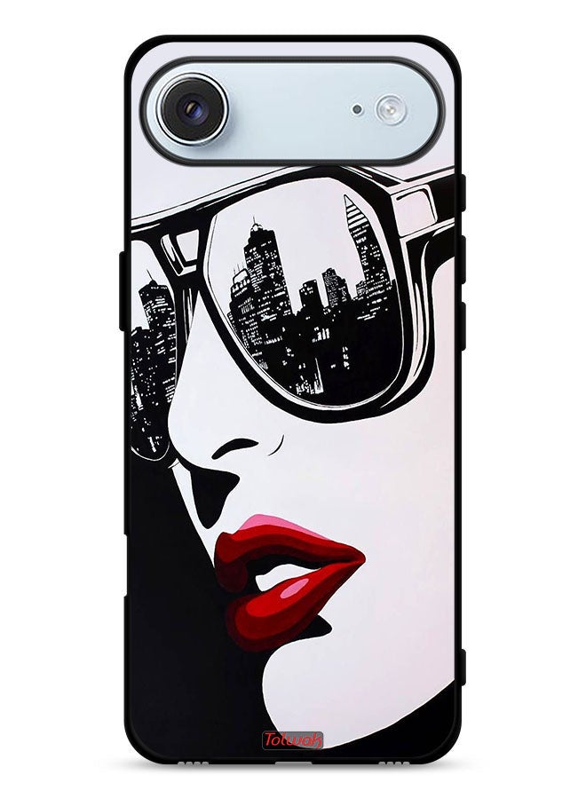 Tolwak Apple iPhone Air Protective Case Cover Girl Face Abstract Art - Image 1