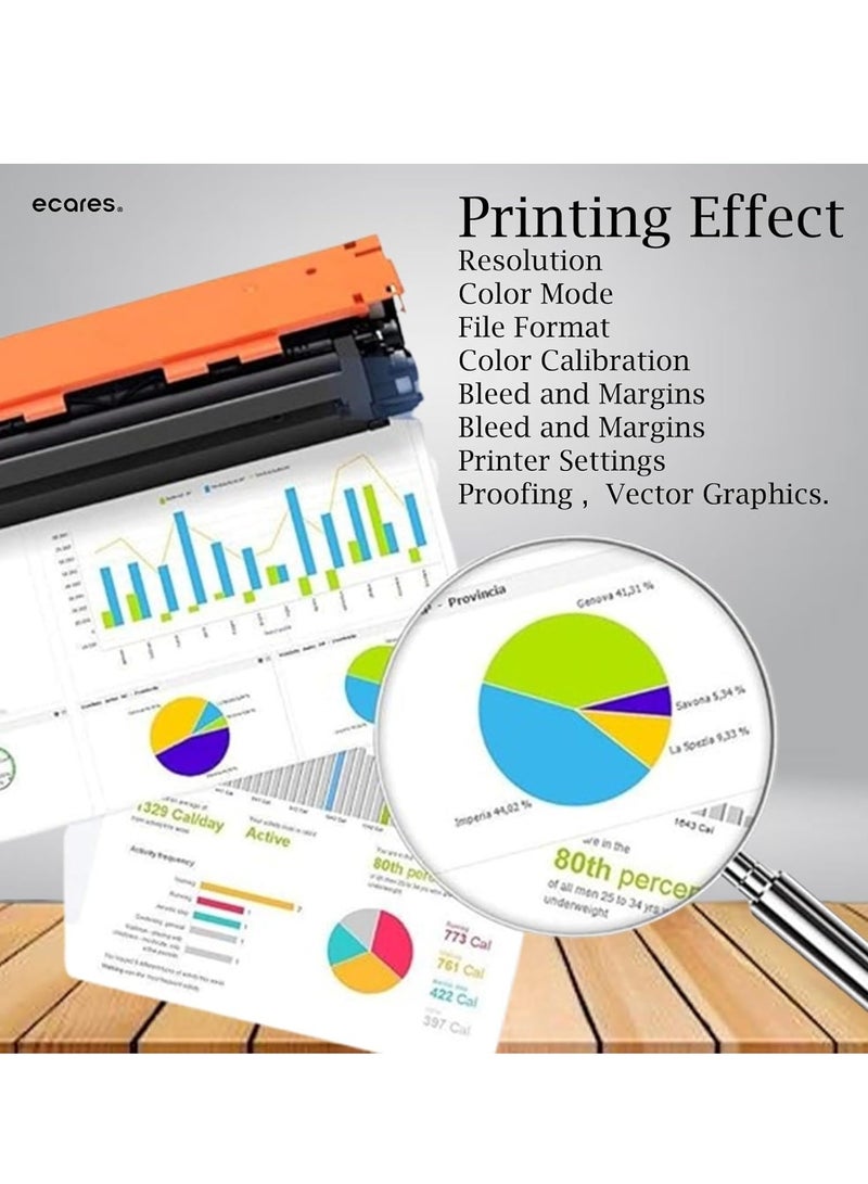 ECARES® 416A W2043A Compatible toner cartridge suitable for Printer HP Color LaserJet Pro M454dw HP Color LaserJet Pro M454dn HP Color LaserJet Pro MFP M479fdw (Magenta) - Image 4