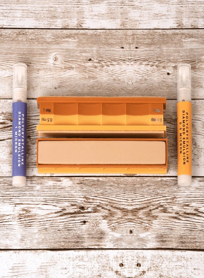 Wicked Edge 1/0.5 Micron Diamond Emulsion and Leather Strops Pack - Image 3