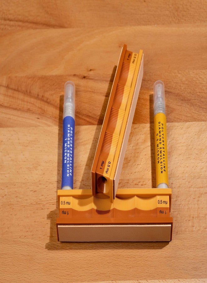 Wicked Edge 1/0.5 Micron Diamond Emulsion and Leather Strops Pack - Image 5