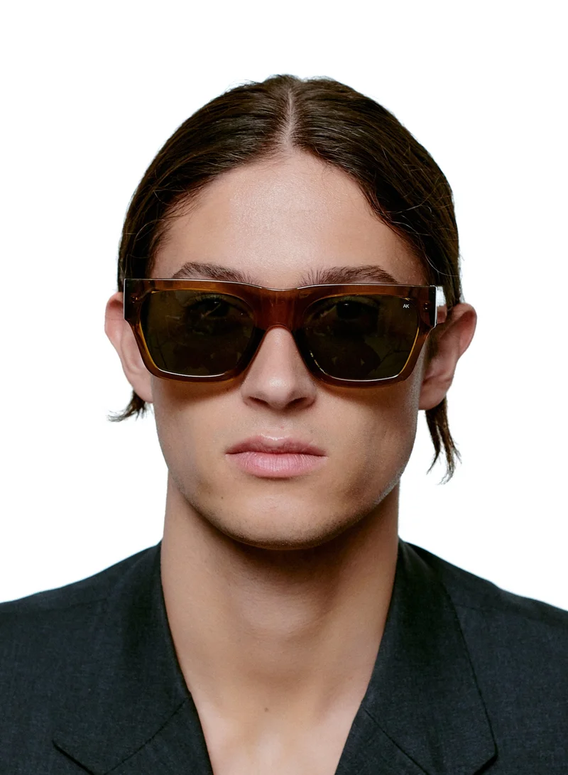A.KJAERBEDE A.Kjaerbede Agnes Sunglasses in Smoke Transparent color
