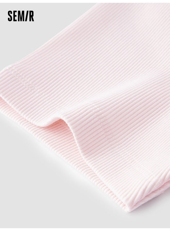 سيمير تيشيرت بلون موحد للنساء - Image 4