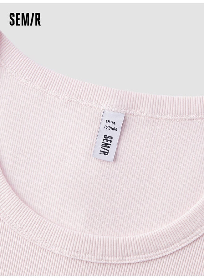 سيمير تيشيرت بلون موحد للنساء - Image 3