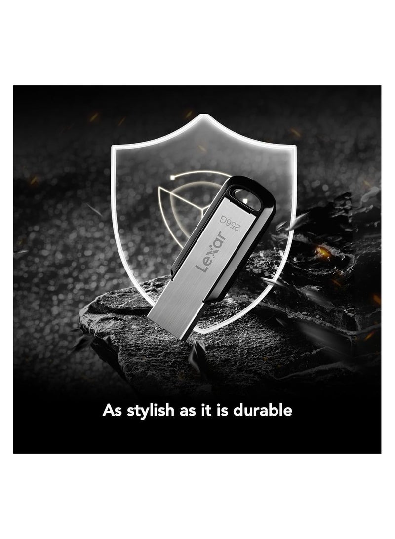 ليكسار محرك فلاش JumpDrive M400 USB 3.0 لتوسيع التخزين والنسخ الاحتياطي، بسرعة قراءة تصل إلى 150MB/s (LJDM400256G-BNBNU) - Image 3