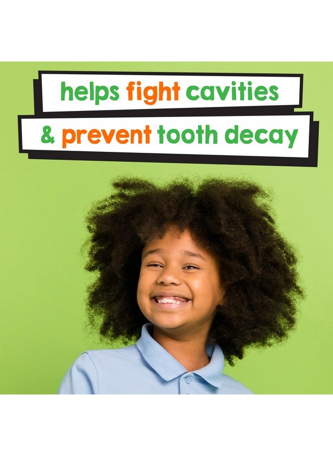 TheraBreath Kids Organic Wacky Watermelon Mouthwash With Fluoride, Anticavity, Dentist Formulated, 16 Fl Oz  - Image 2
