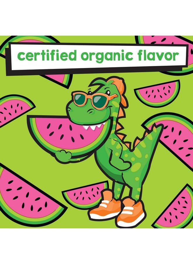 TheraBreath Kids Organic Wacky Watermelon Mouthwash With Fluoride, Anticavity, Dentist Formulated, 16 Fl Oz  - Image 3