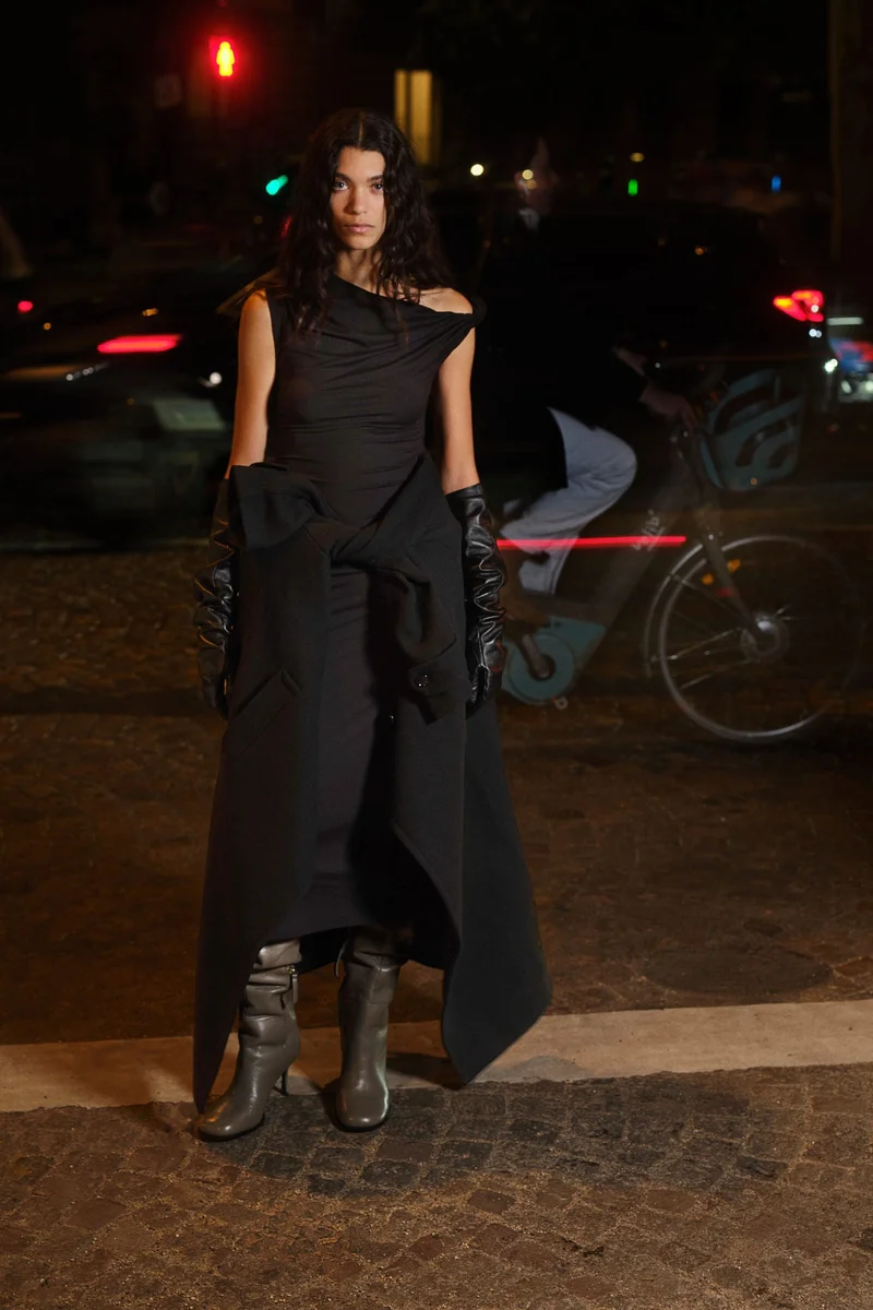 H&M Twist-detail one-shoulder dress