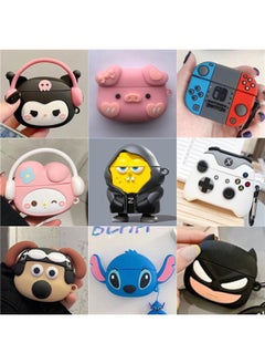 Generic AirPods 4Th Generation Cartoon Silicone Soft Protective Cover Suitable For Apple Wireless Bluetooth Headphone Case Hot Sale In Foreign Trade-Color:E25 Model (with Ring)-Applicable Models:Airpods 4 (2024 Version)  - Image 2