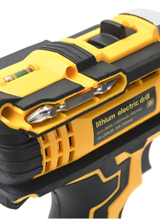 Generic - Electric Drill Set - 12Volt With Tools - Cordless Lithium-Ion Drill with Dual-Speed, 2 Batteries, Adjustable Torque, 3/8" Chuck, Storage Case - for Home, DIY, Woodworking, and Repair Projects - Image 1