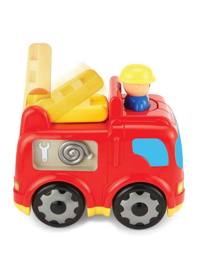 Kidoozie Kidoozie Press 'N Zoom Fire Engine  - Image 3