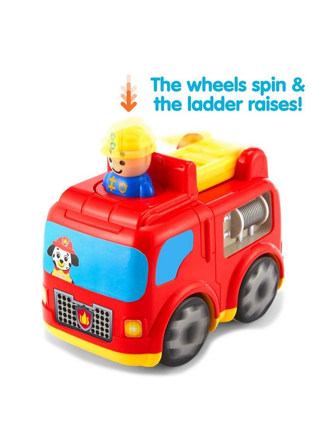 Kidoozie Kidoozie Press 'N Zoom Fire Engine  - Image 2