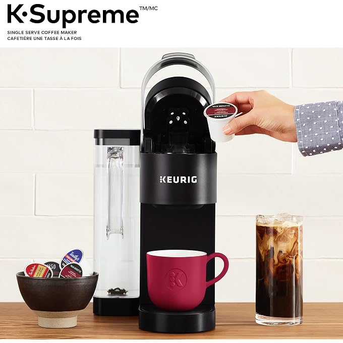 Keurig K-Supreme Coffee Maker, Single Serve K-Cup Pod Coffee Brewer, With MultiStream Technology, 66 Oz Dual-Position Reservoir - Image 2