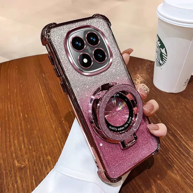 Protective for Redmi Note 15 Pro with Kickstand and Full Coverage in Clear for Tabletop Use - Image 5