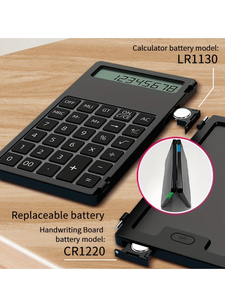 Generic 1Pcs Mini Portable Calculator Handwriting Pad  Suitable For Learning And Business Office  - Image 5