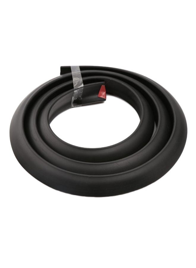 NIBEMINENT 2-Piece Car Fender Flare Wheel Arch Strip Set 