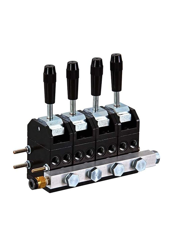 Fulgem Pneumatic Manual Switch for Pneumatically Actuated Valves - No Detent, Toggle Valve, 1/8" Port - Image 4