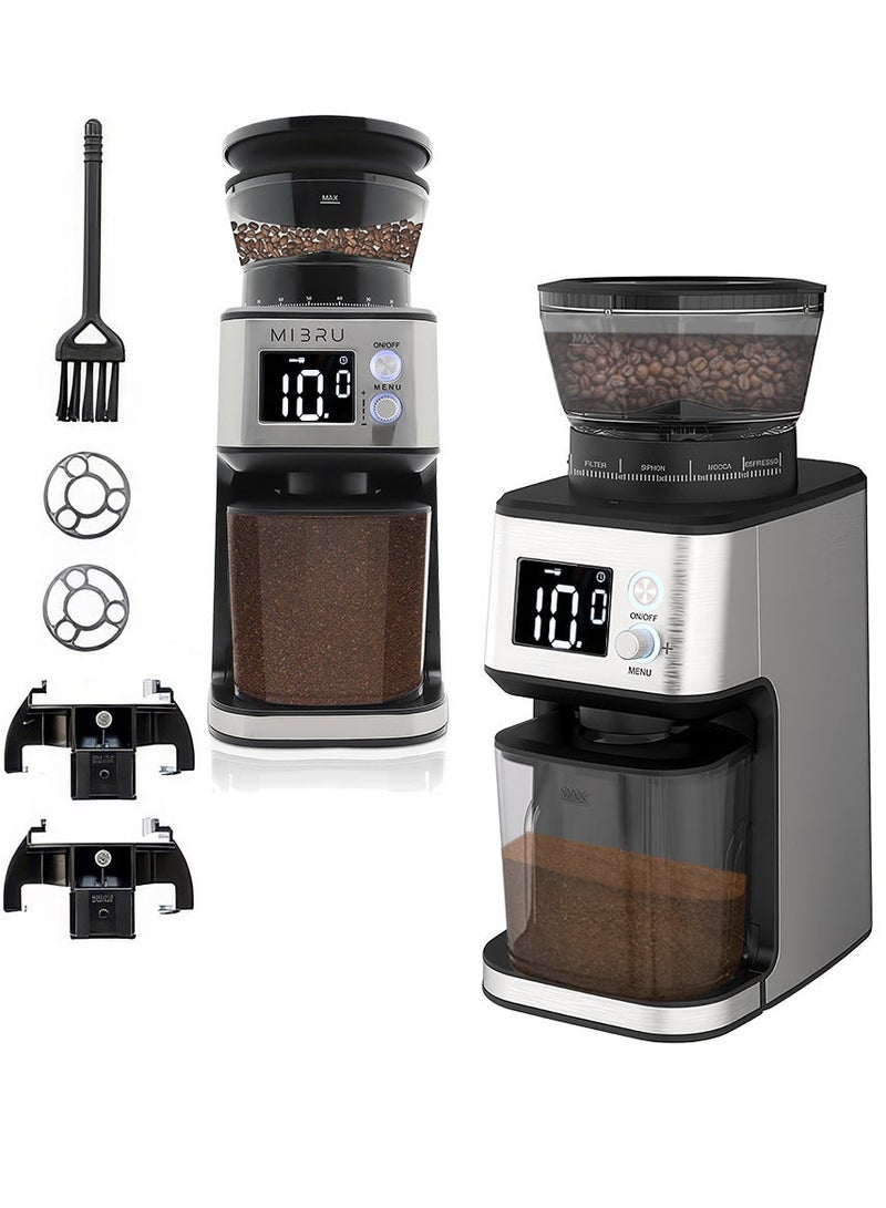 MIBRU V60 Drip Coffee Maker Kit 12 Pieces, with Electric Drip Coffee Kettle, Manual Narrow Neck Coffee Maker, Restrictor Spout for Drip Coffee Maker, Electric Coffee Bean Grinder for Drip Coffee and Espresso, Coffee Bean Spray Bottle, Paper Coffee Filter, Coffee Dripper, Professional Coffee Scale Kitchen, Coffee Maker, Specialty Coffee Set, Specialty Coffee Tools Coffee Machine, Coffee Cup, Pour Over Coffee Maker Accessories - Image 2