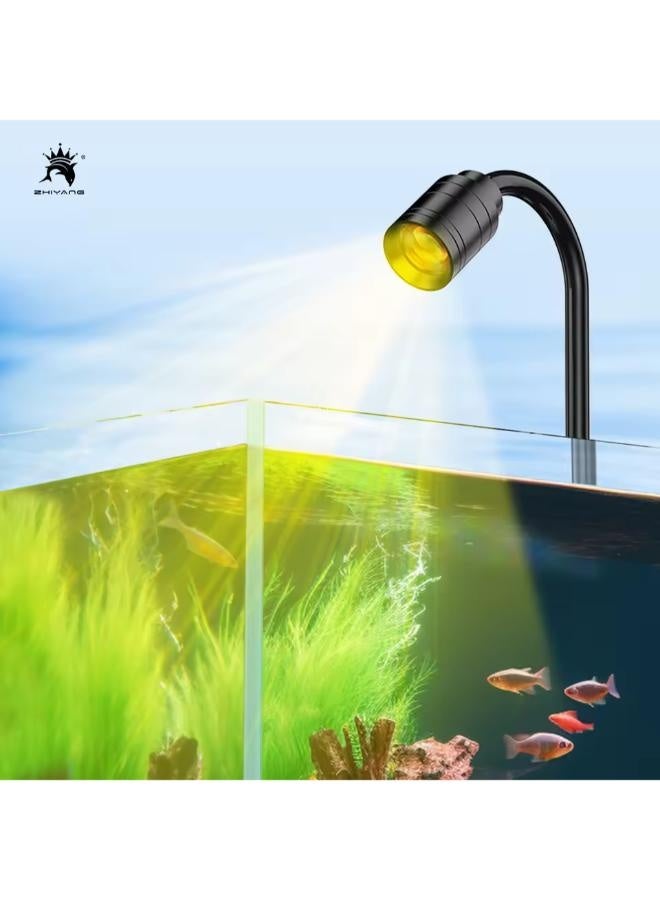 ZHIYANG Aquarium USB Spotlight with Controller Option 4W - Image 1