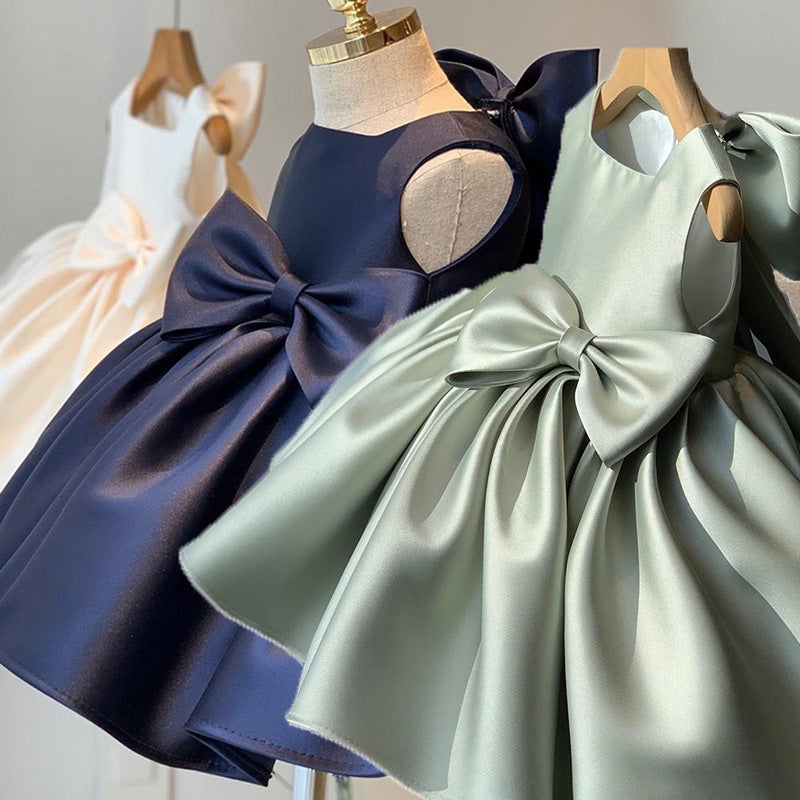 Children'S Dress Princess Dress Birthday Western Style Host Piano Performance Dress Pettiskirt Baby Girl'S Dress - Image 5