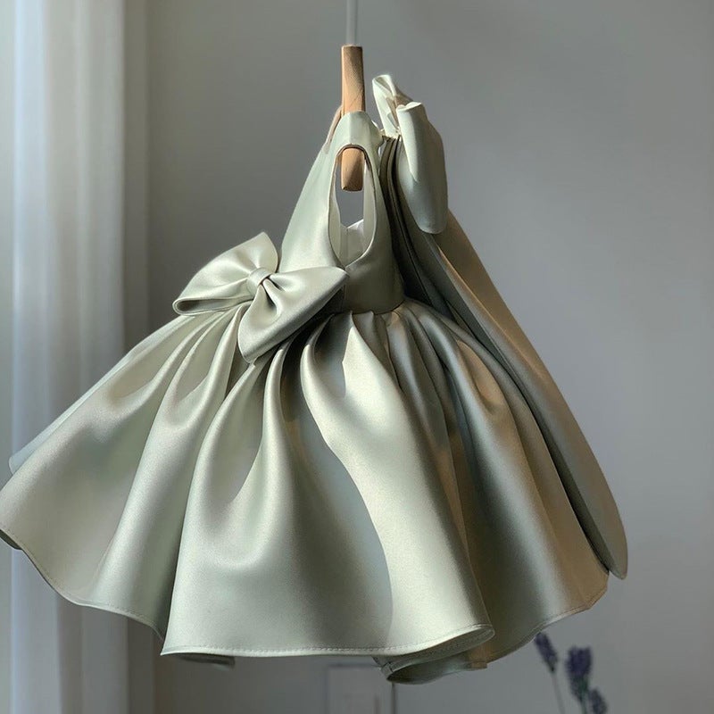 Children'S Dress Princess Dress Birthday Western Style Host Piano Performance Dress Pettiskirt Baby Girl'S Dress - Image 4