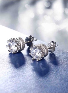 J.Rosée Swarovski Elements Crystal 18K Gold Plated 925 Sterling Silver Diamond Studs Earrings for Women Gift Packing J.Rosée Fashion Jewelry JR905  - Image 3